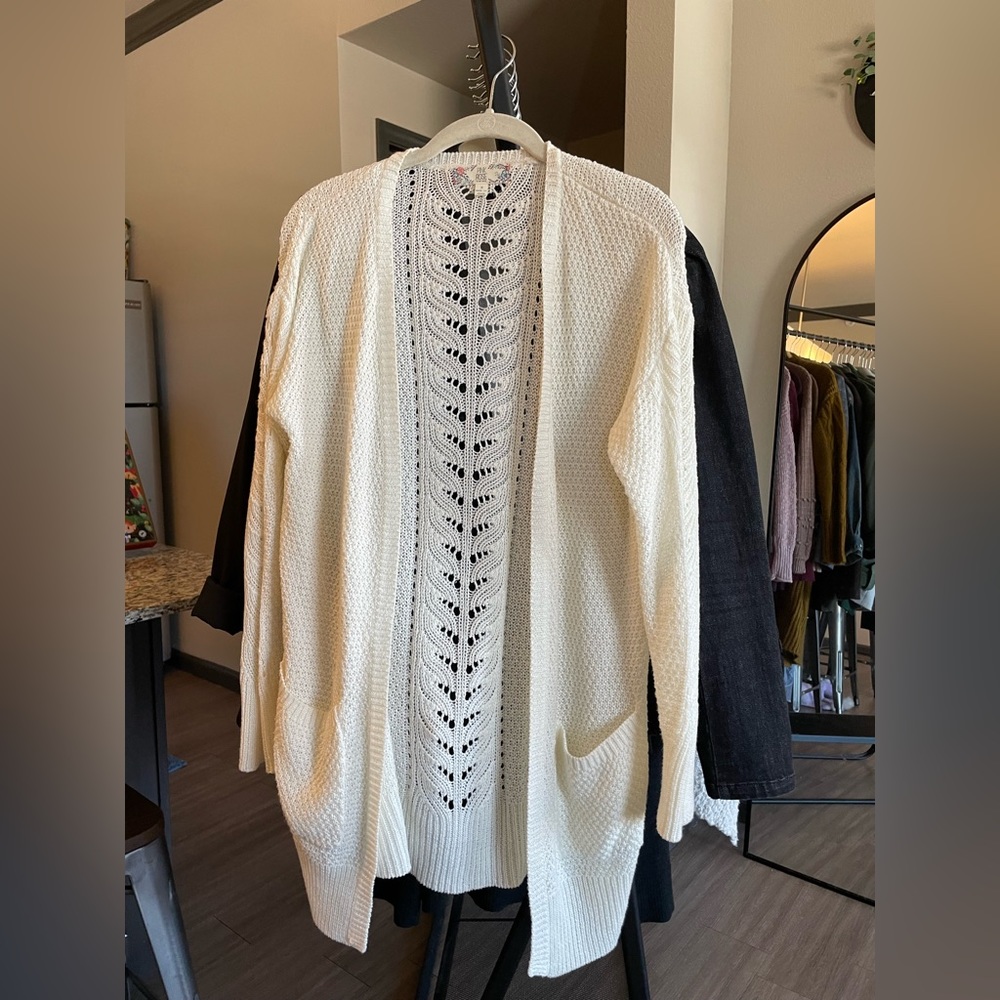 Pink Rose Cardigan